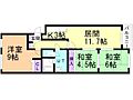 チュリス山鼻南A棟5階4.9万円