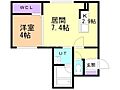 アールズコート平岸1階5.2万円