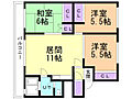 テレパレス藻岩下34条3階4.5万円