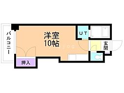ルート・フランセ・36 ワンルームの間取図画像