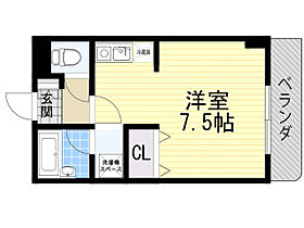 大阪府大阪市東淀川区淡路５丁目16番25号（賃貸マンション1R・4階・24.45㎡） その2