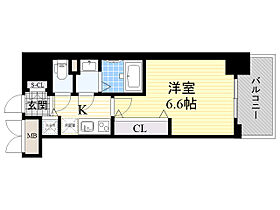 大阪府豊中市螢池西町２丁目（賃貸マンション1K・9階・23.40㎡） その2