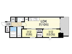 大阪府大阪市淀川区宮原１丁目1番（賃貸マンション2LDK・2階・41.20㎡） その2