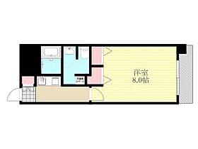 大阪府大阪市淀川区西中島７丁目（賃貸マンション1K・5階・25.11㎡） その2