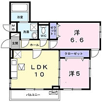 大阪府吹田市山田東２丁目34番9号（賃貸アパート2LDK・1階・51.22㎡） その2