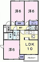 兵庫県川西市東多田２丁目（賃貸アパート3LDK・2階・65.83㎡） その2