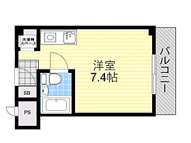 大阪府池田市石橋２丁目（賃貸マンション1R・3階・16.88㎡） その2