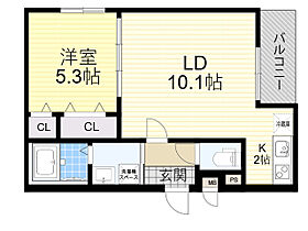 大阪府吹田市寿町２丁目9番21号（賃貸アパート1LDK・1階・40.14㎡） その2