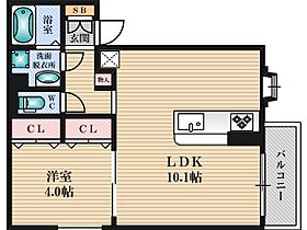 大阪府大阪市東淀川区東淡路４丁目（賃貸マンション1LDK・1階・36.29㎡） その2