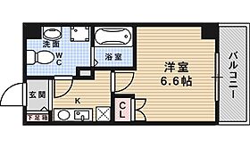 大阪府池田市石橋２丁目1番2号（賃貸マンション1K・6階・21.17㎡） その2