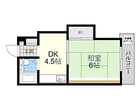 大阪府池田市大和町（賃貸アパート1DK・2階・22.57㎡） その2