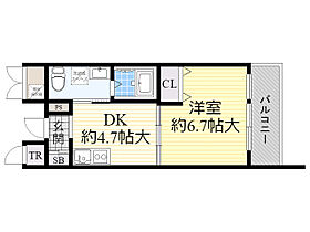 大阪府豊中市柴原町３丁目6番19号（賃貸マンション1DK・3階・30.00㎡） その2