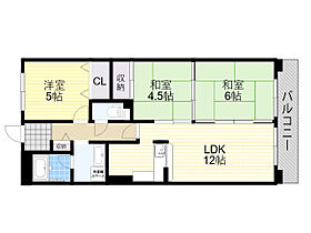 大阪府大阪市淀川区西三国４丁目（賃貸マンション3LDK・5階・61.56㎡） その2