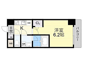 大阪府大阪市淀川区東三国６丁目23番16号（賃貸マンション1K・11階・22.17㎡） その2