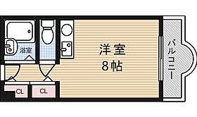 大阪府箕面市新稲３丁目（賃貸マンション1R・2階・22.00㎡） その2