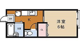 大阪府箕面市箕面４丁目12番16号（賃貸アパート1K・2階・20.00㎡） その2