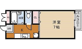 大阪府箕面市小野原東１丁目3番36号（賃貸アパート1K・1階・20.46㎡） その2