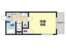 アヴェニール千里  ｜ 大阪府吹田市津雲台５丁目17番36号（賃貸マンション1K・2階・24.02㎡） その2