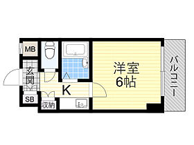 大阪府吹田市南吹田５丁目1番25号（賃貸マンション1K・2階・18.58㎡） その2