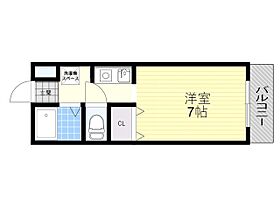 大阪府豊中市南桜塚３丁目（賃貸マンション1K・1階・21.37㎡） その2