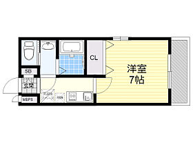 ウインズコート井口堂  ｜ 大阪府池田市井口堂２丁目（賃貸マンション1K・3階・23.10㎡） その2