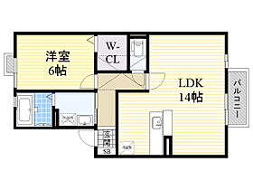 大阪府豊中市走井１丁目（賃貸アパート1LDK・2階・49.56㎡） その2