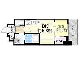 大阪府吹田市江坂町２丁目1番64号（賃貸マンション1DK・8階・24.99㎡） その2