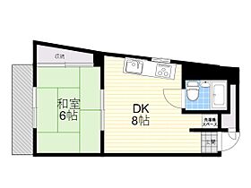 大阪府豊中市上新田１丁目（賃貸マンション1DK・3階・31.49㎡） その2