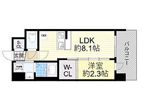 大阪府大阪市淀川区十三本町２丁目4番14号（賃貸マンション1LDK・3階・28.10㎡） その2