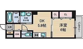 大阪府大阪市淀川区野中南２丁目（賃貸マンション1DK・7階・33.61㎡） その2