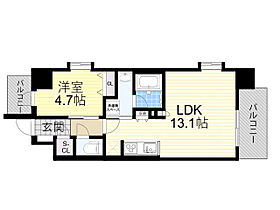 大阪府大阪市淀川区加島３丁目（賃貸マンション1LDK・3階・42.00㎡） その2