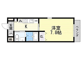 大阪府大阪市淀川区十三東１丁目15番3号（賃貸マンション1R・3階・25.10㎡） その2