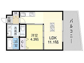 大阪府茨木市南春日丘７丁目1番23号（賃貸マンション1LDK・3階・35.00㎡） その2