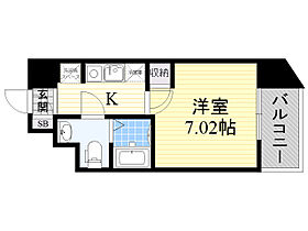 大阪府吹田市広芝町10番19号（賃貸マンション1K・10階・23.90㎡） その2