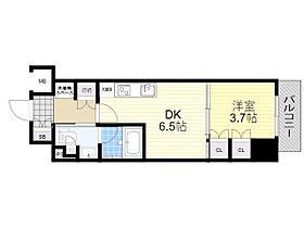 大阪府大阪市淀川区塚本２丁目（賃貸マンション1DK・4階・28.47㎡） その2