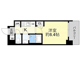 大阪府大阪市淀川区木川東１丁目（賃貸マンション1K・11階・22.04㎡） その2