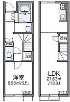 カラーズ  ｜ 埼玉県北葛飾郡松伏町大字松伏（賃貸アパート1LDK・1階・46.94㎡） その2