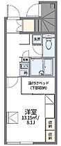 クオーレ  ｜ 栃木県足利市山下町（賃貸アパート1K・1階・23.61㎡） その2