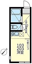 神奈川県横浜市神奈川区斎藤分町（賃貸アパート1R・2階・11.09㎡） その2