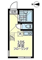 神奈川県横浜市金沢区六浦1丁目（賃貸アパート1R・1階・13.61㎡） その2