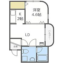 北海道札幌市白石区本通3丁目南北1-14（賃貸マンション1LDK・4階・32.00㎡） その2