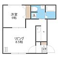 グランメール幌西B3階4.5万円