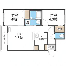 札幌市営南北線 南平岸駅 徒歩6分
