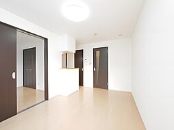 札幌市営東西線 菊水駅 徒歩6分の賃貸アパート 3階1LDKのリビング/ダイニング