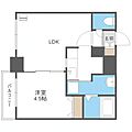 レジディア北二条イースト33階5.2万円