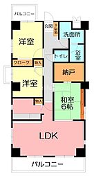 アネシスヒルズ 3SLDKの間取図画像