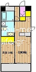 スプランドゥール 1LDKの間取図画像
