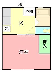 間取図画像 1K