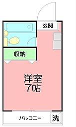 間取図画像 ワンルーム