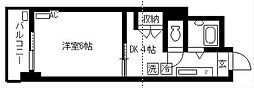 間取図画像 1DK